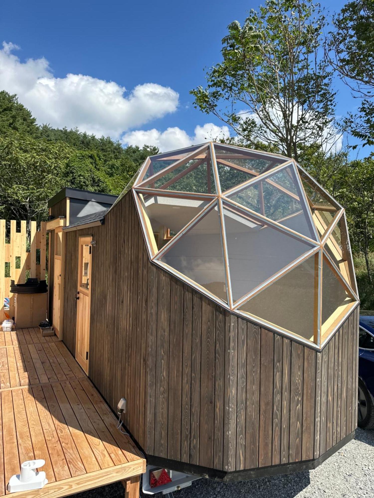 Fuji Dome Glamping Hotel Фуджикавагучико Екстериор снимка